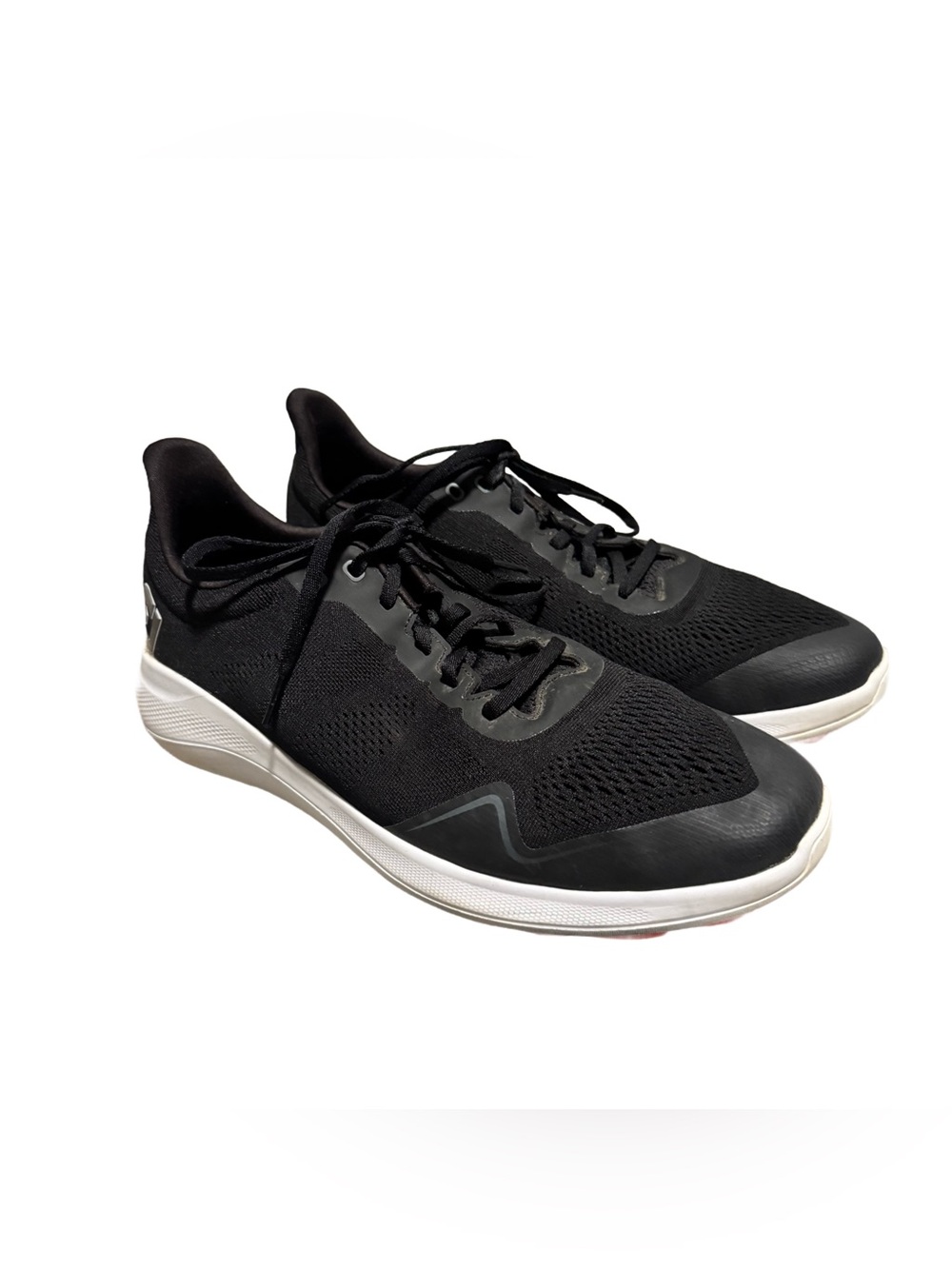FootJoy Flex Spikeless Golf Shoe Men's 10.5 Athletic Casual Sneaker Black Laceup